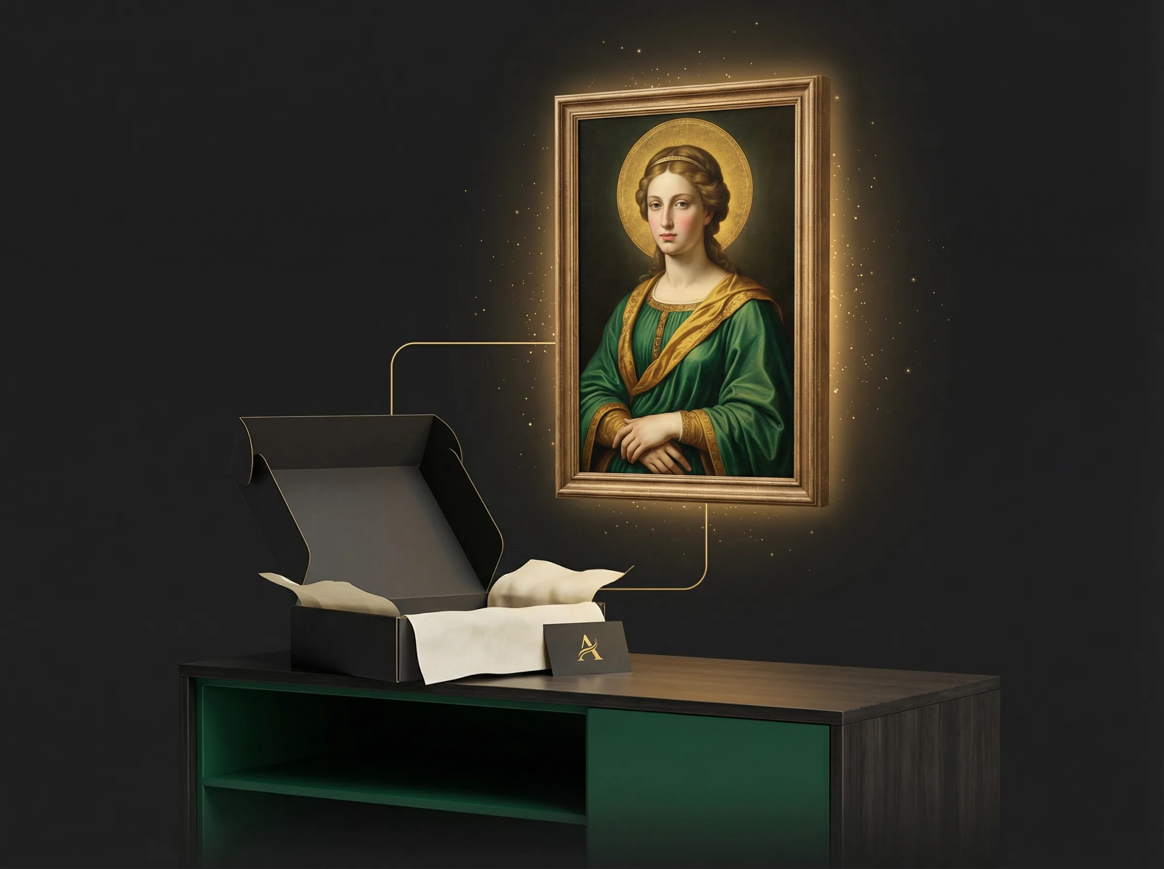 Premium canvas print delivered to your door