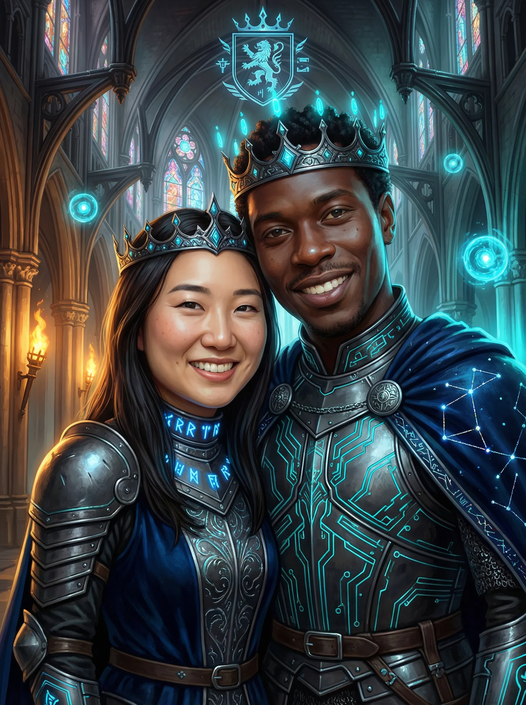 Portrait — Couple — After