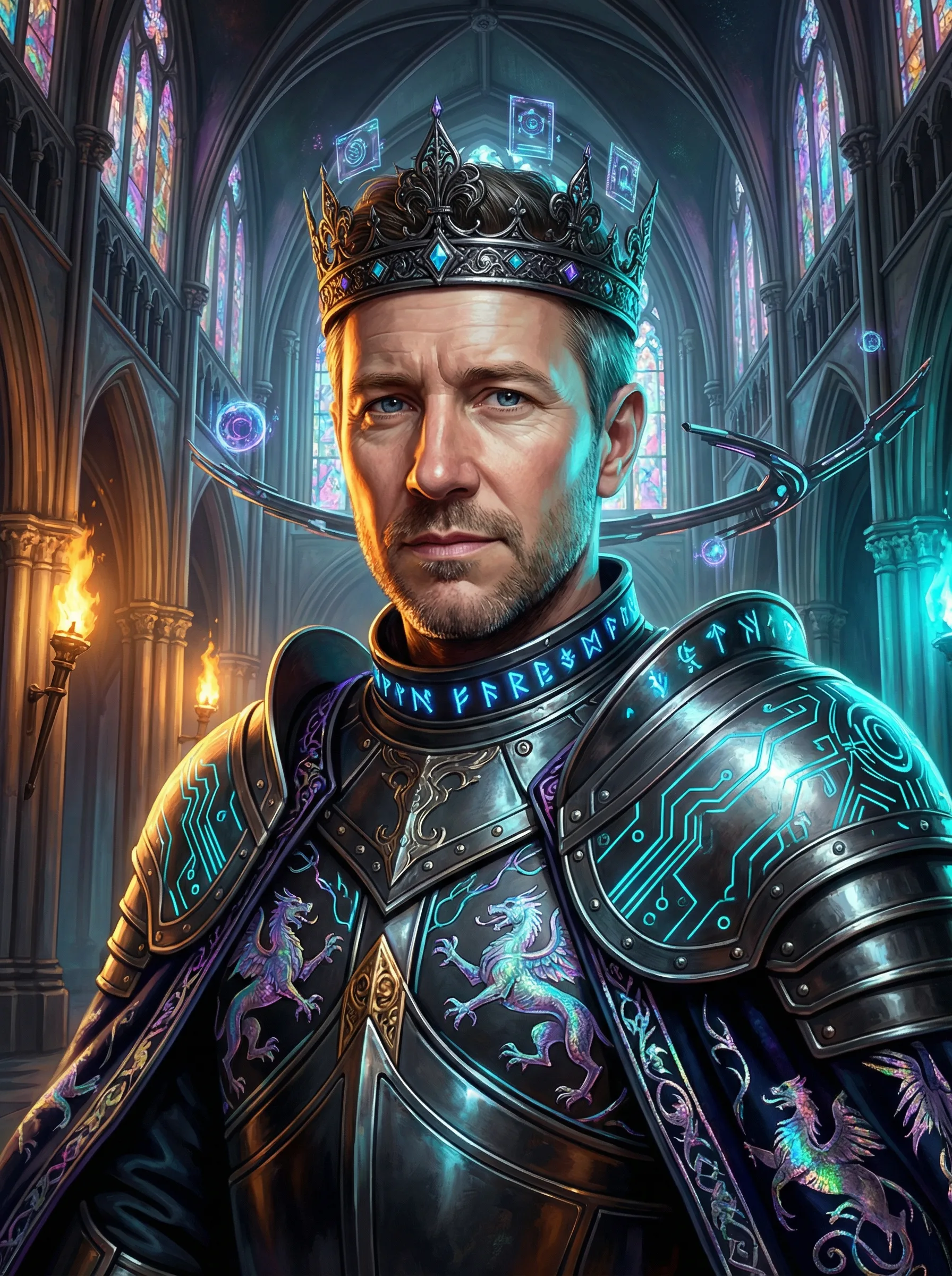 Portrait — Man — After