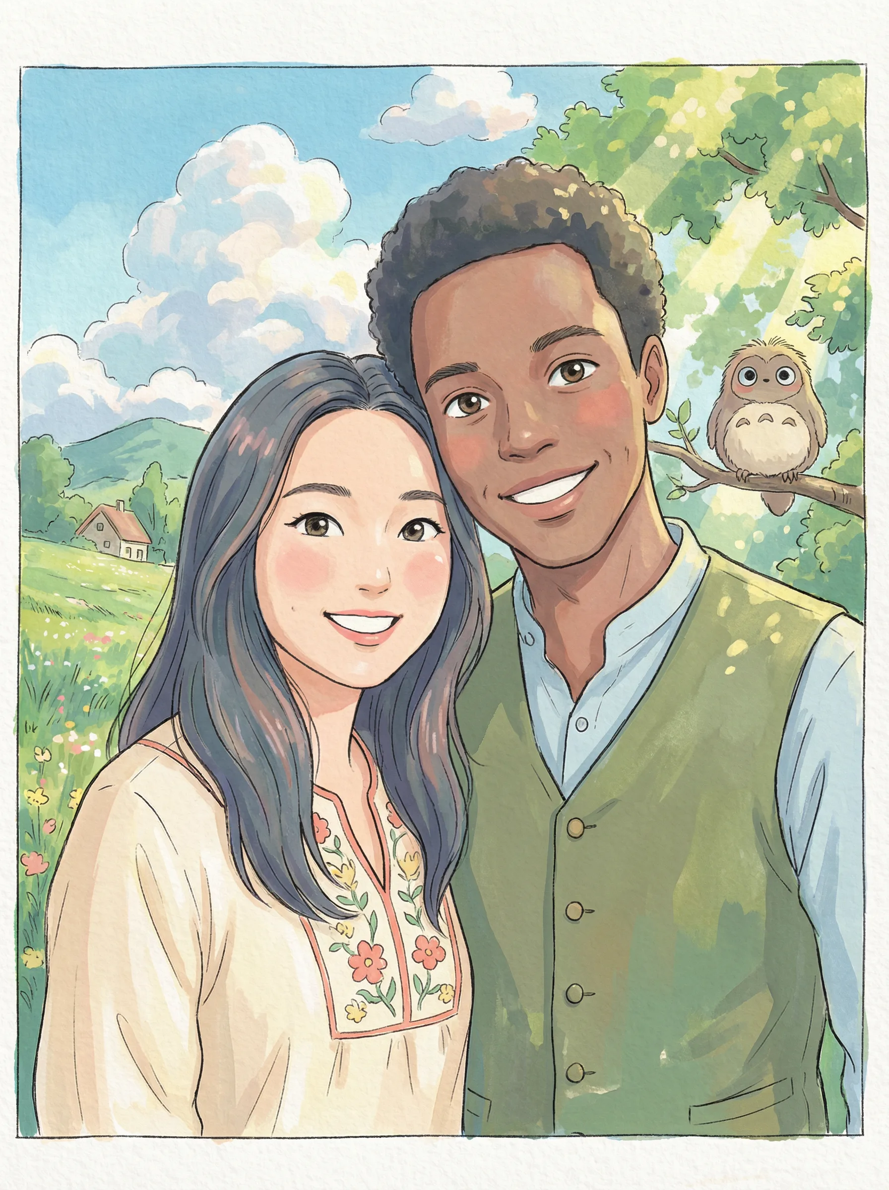 Portrait — Couple — After