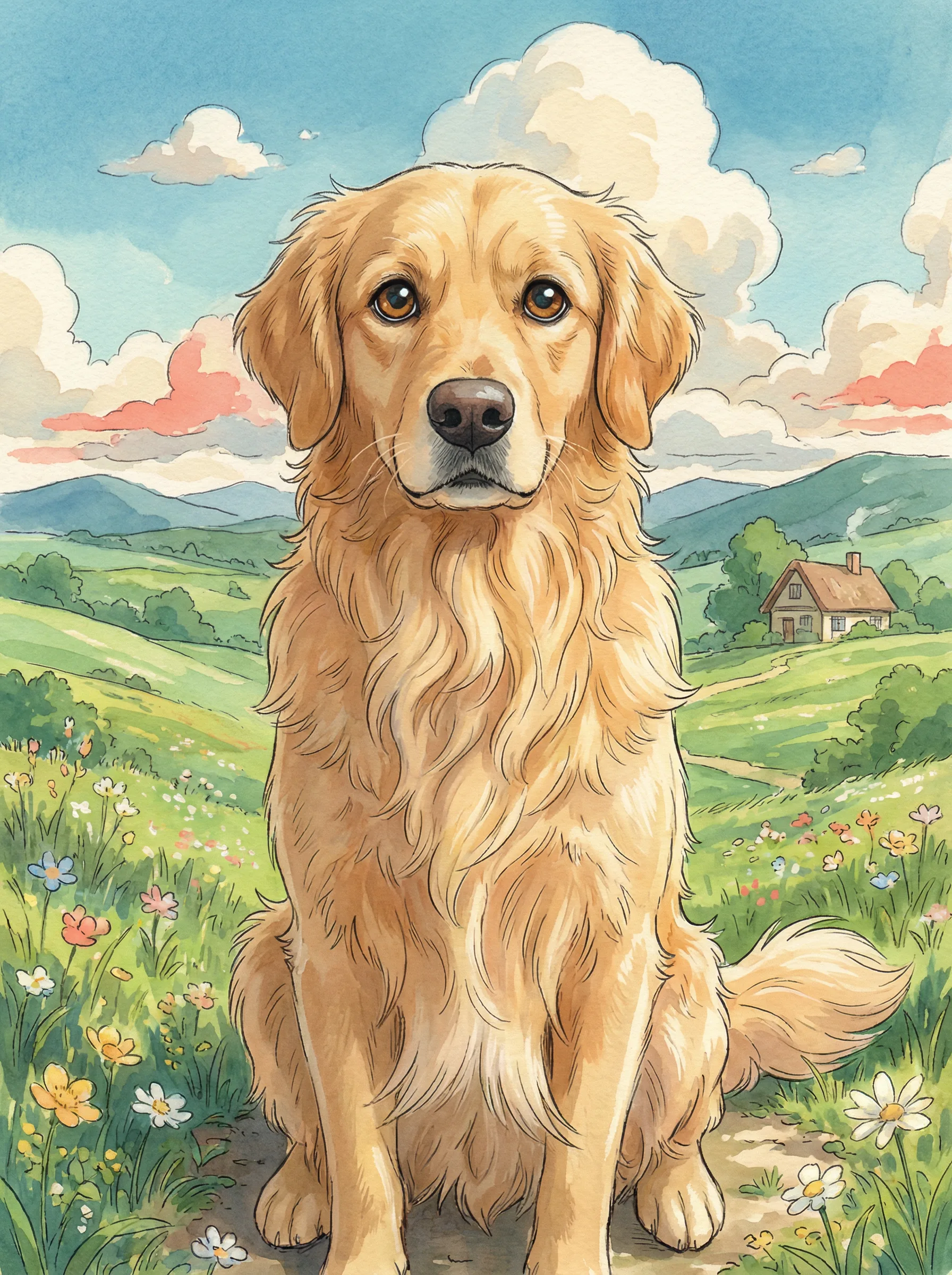 Pet — Golden Retriever — After