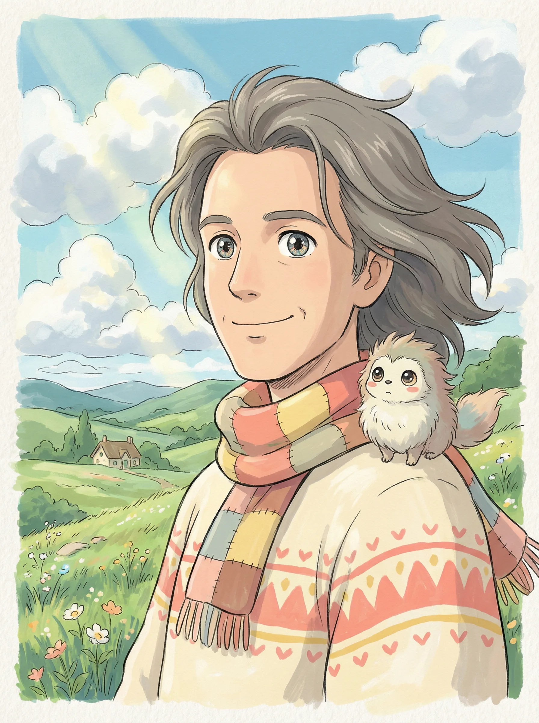 Portrait — Man — After