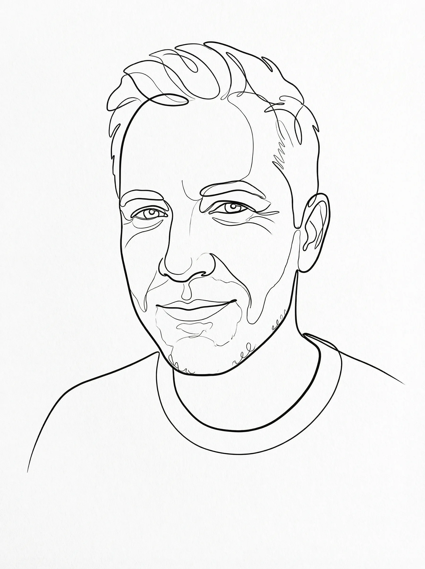 Portrait — Man — After