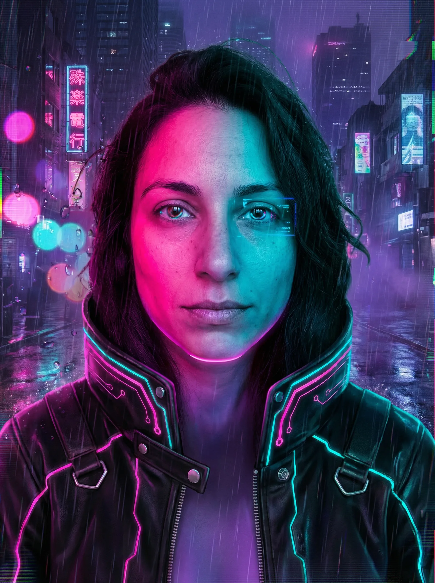 Portrait — Woman — After