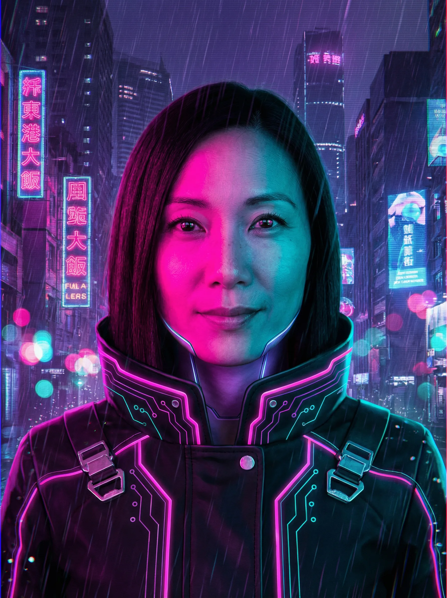 Portrait — Woman — After