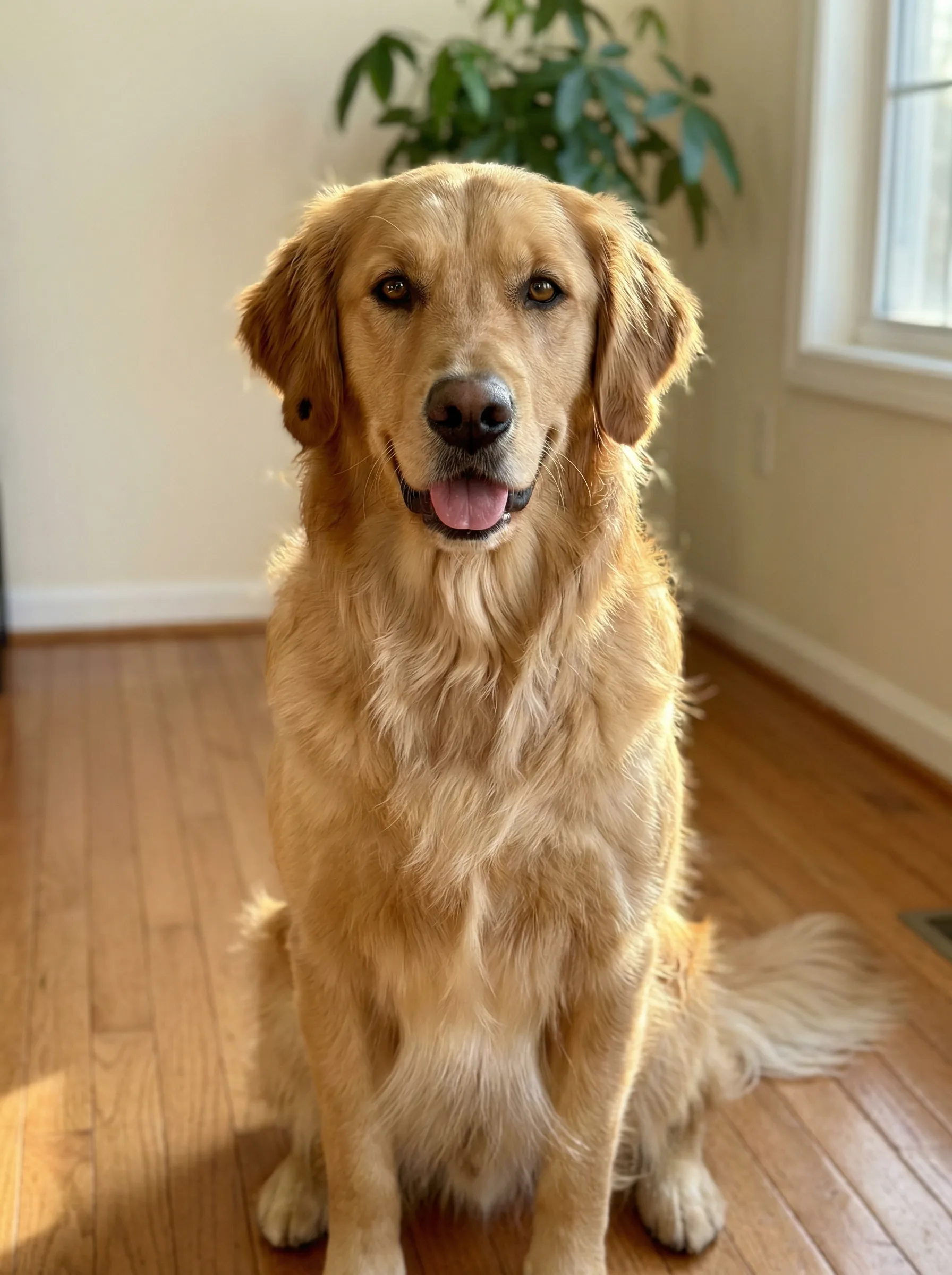 Pet — Golden Retriever — Before