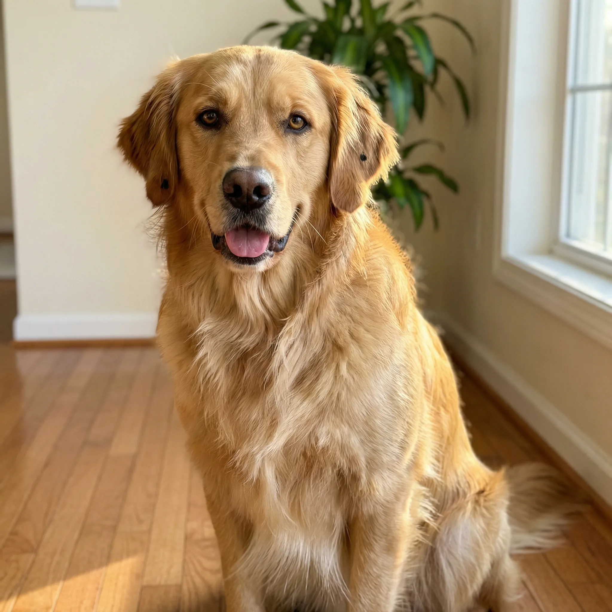 Pet — Golden Retriever — Before