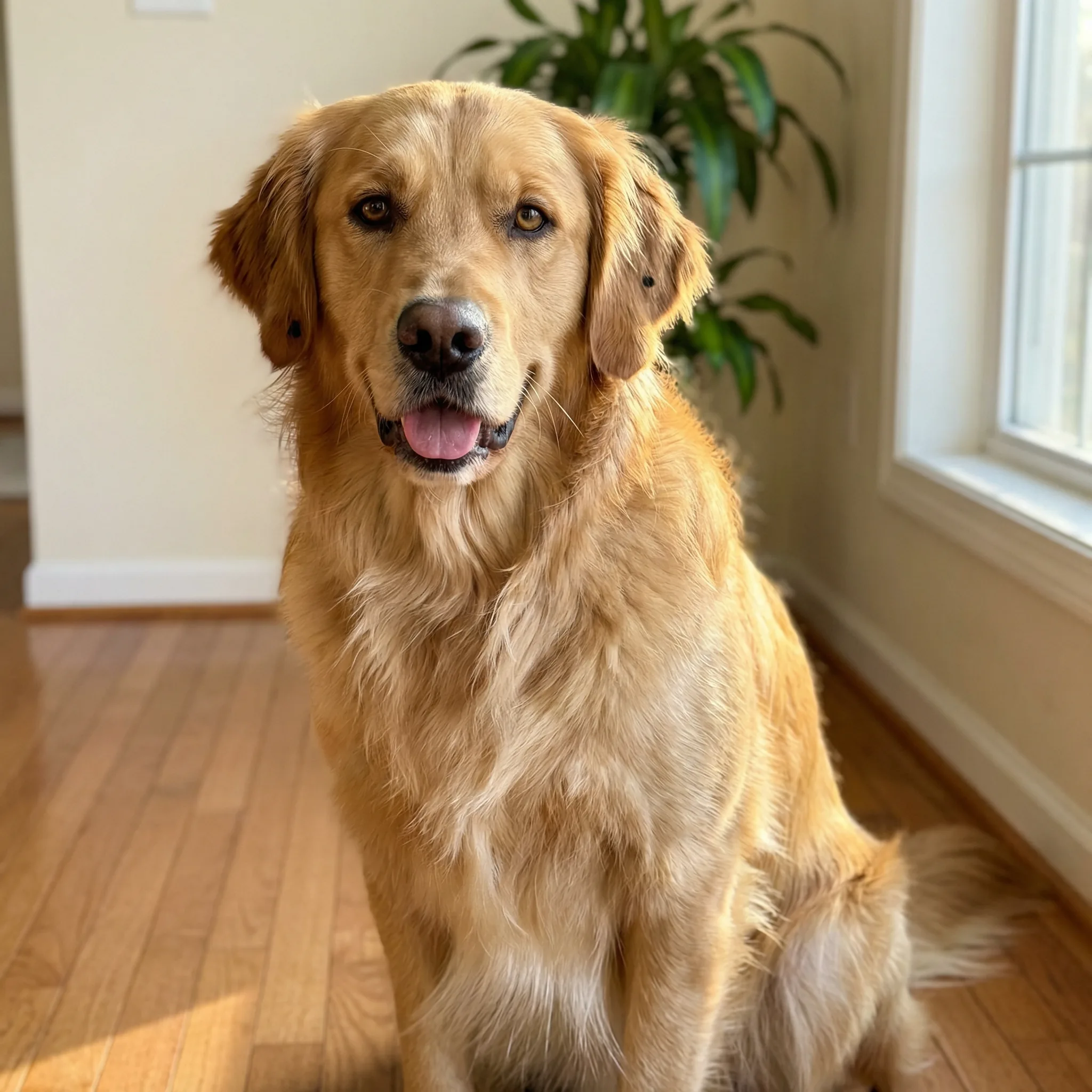 Pet — Golden Retriever — Before