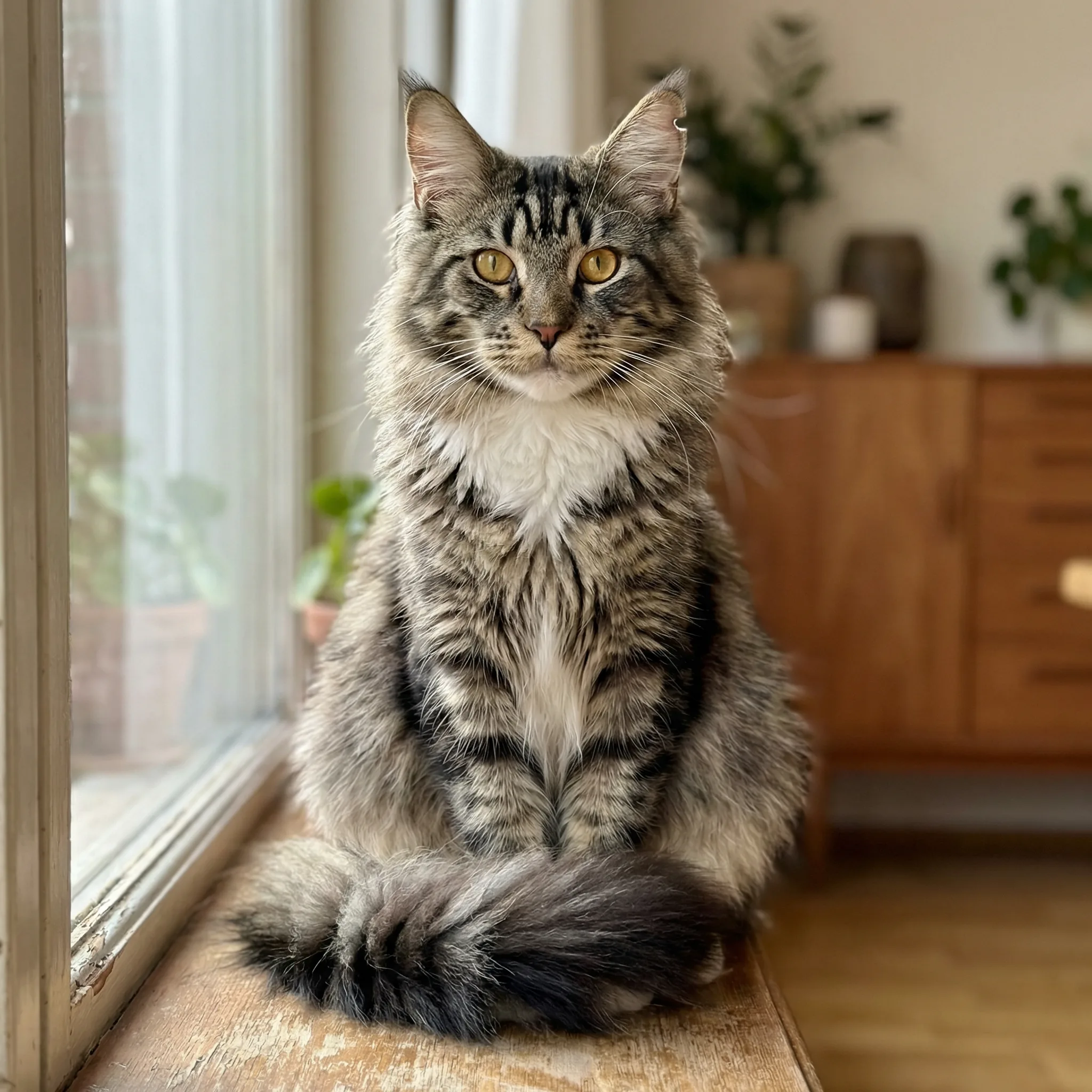 Pet — Maine Coon Cat — Before