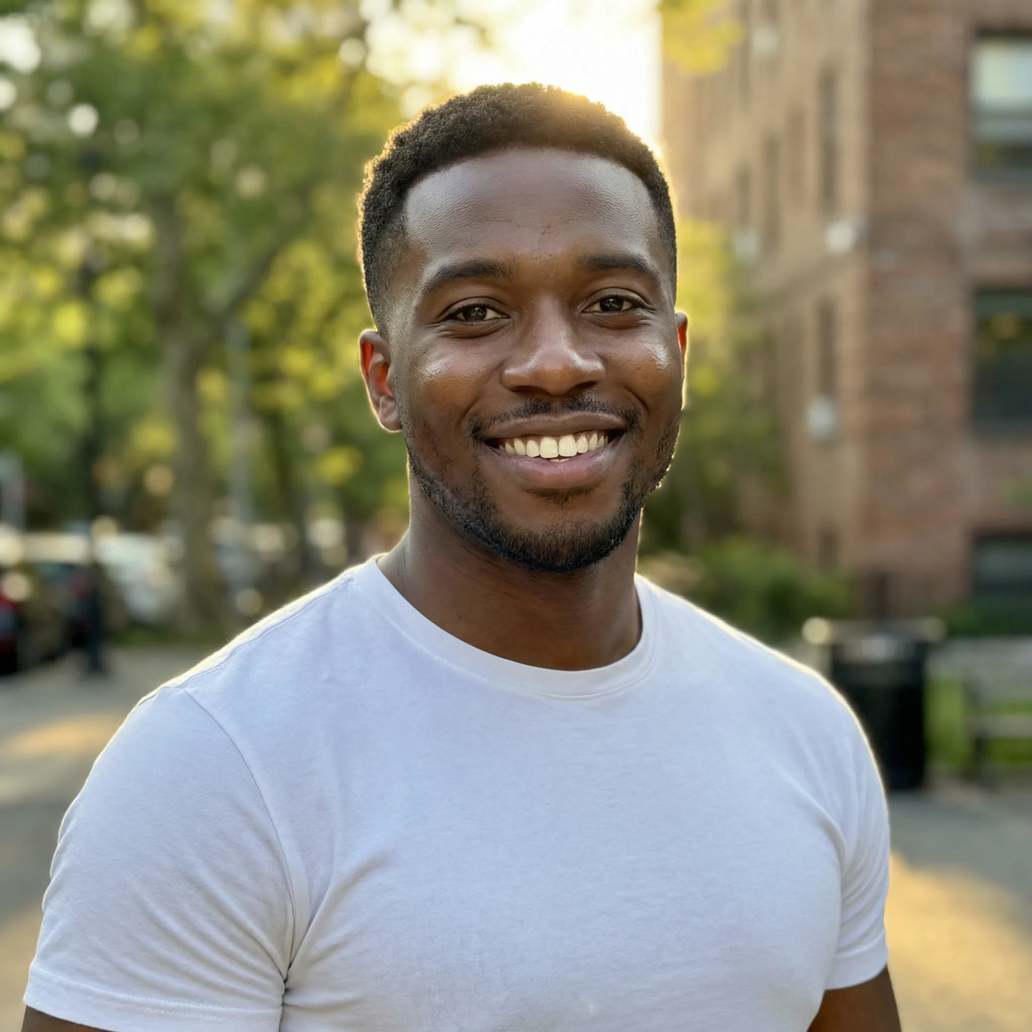 Portrait — Man — Before