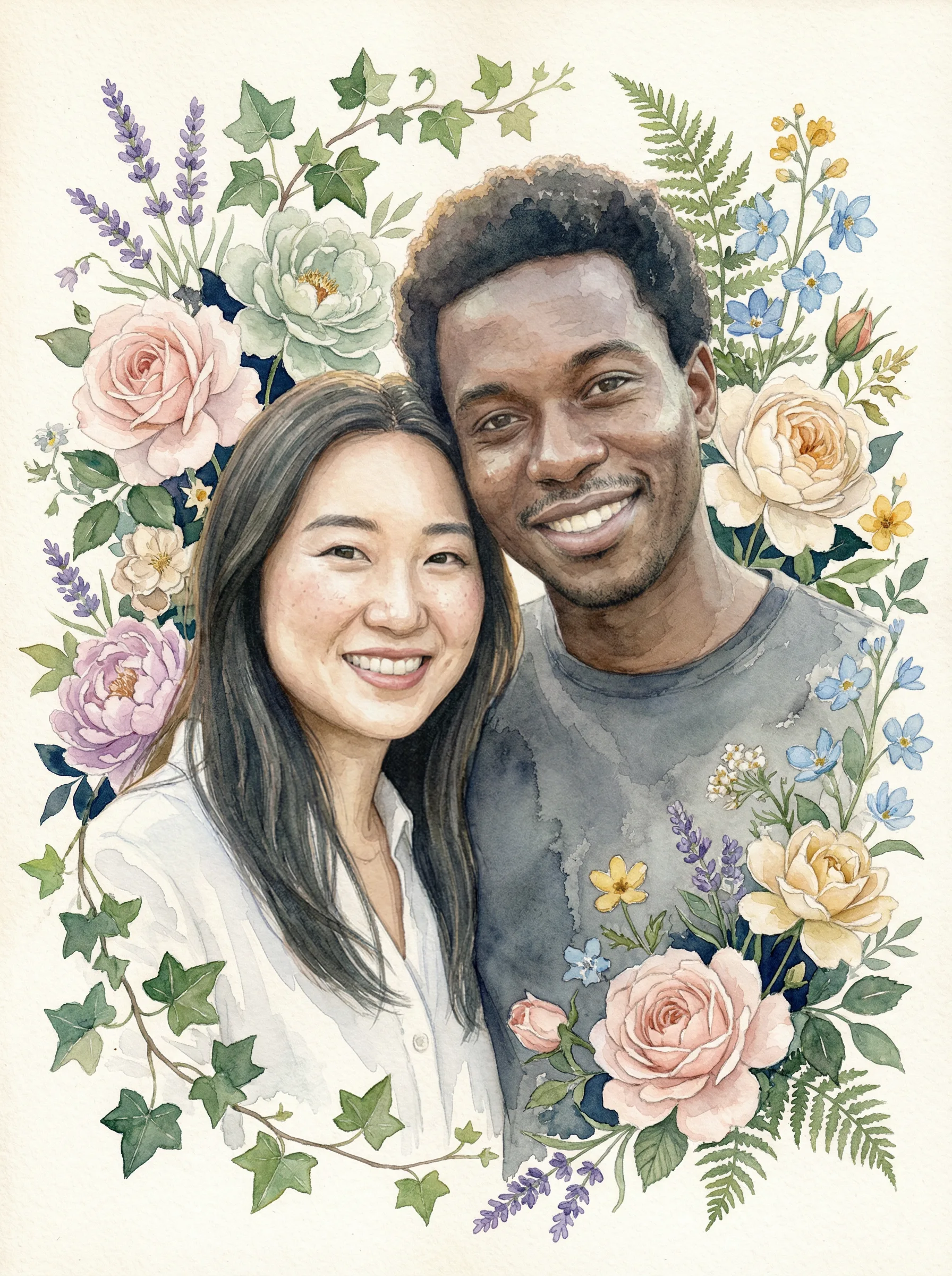 Portrait — Couple — After