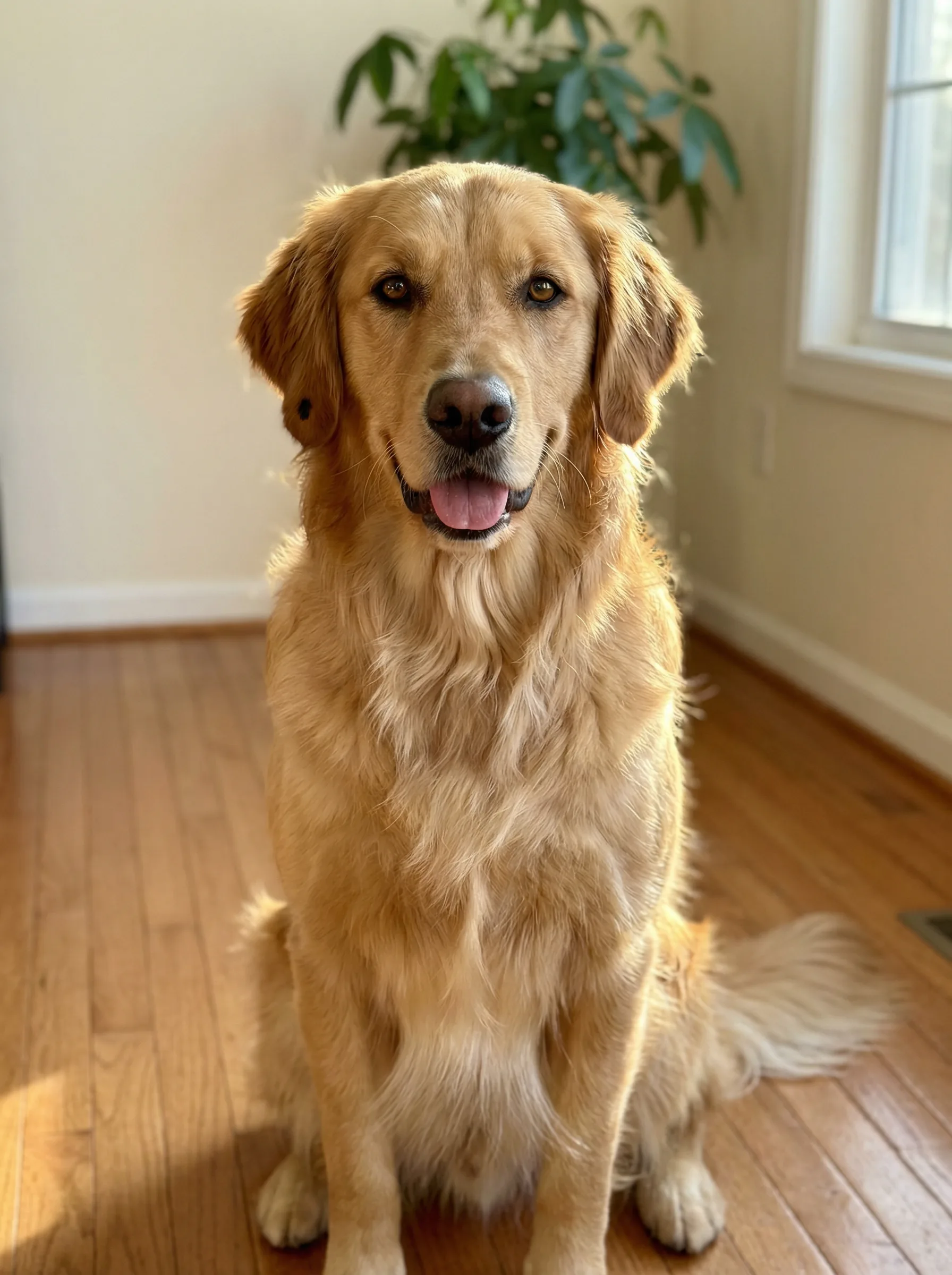 Pet — Golden Retriever — Before