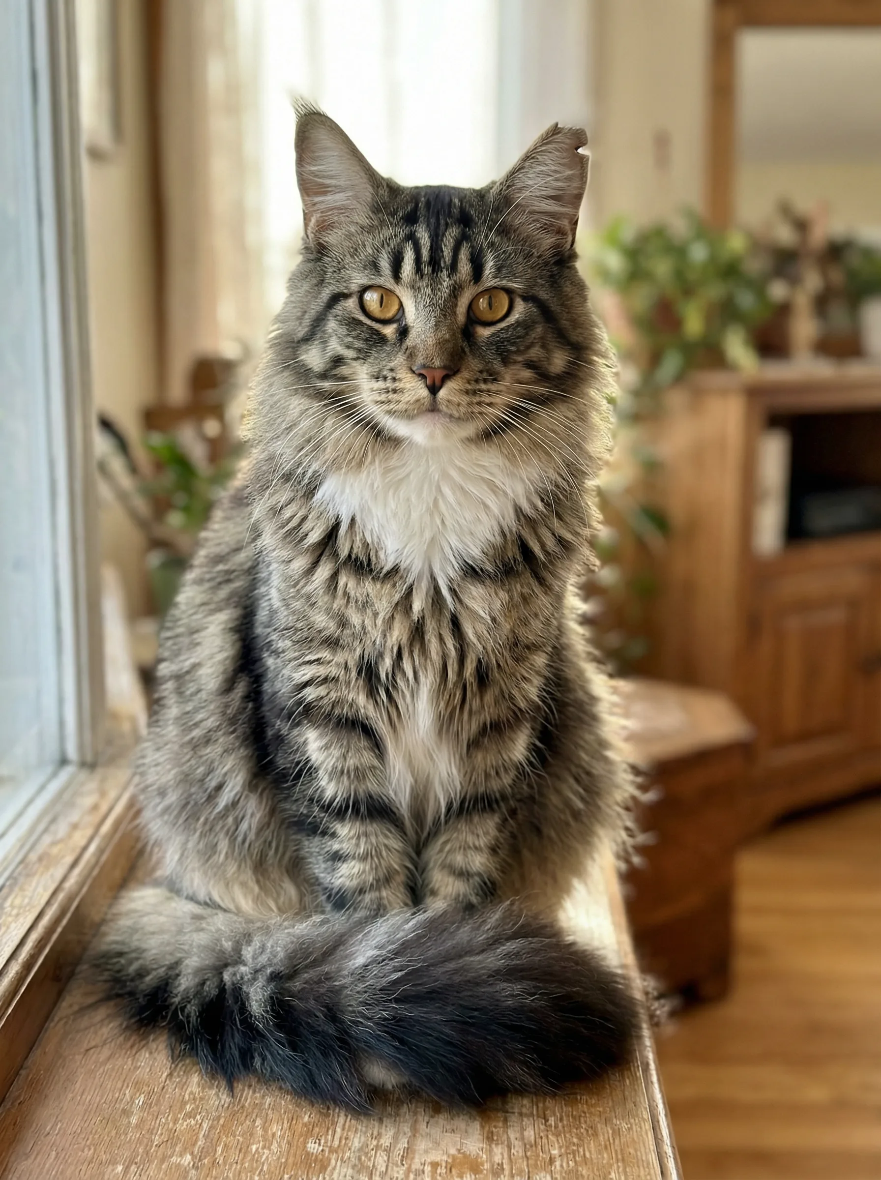 Pet — Maine Coon Cat — Before