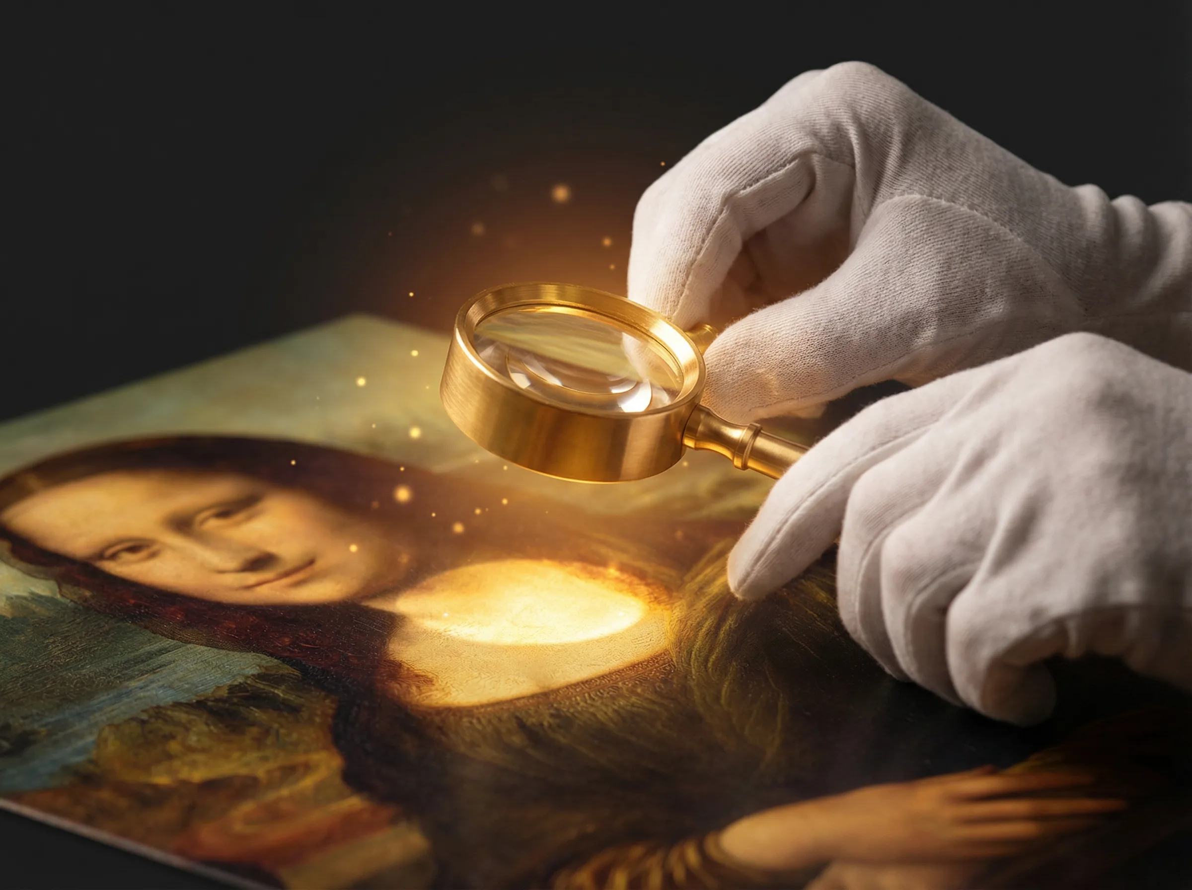 Quality inspection of AI-generated portrait artwork before printing